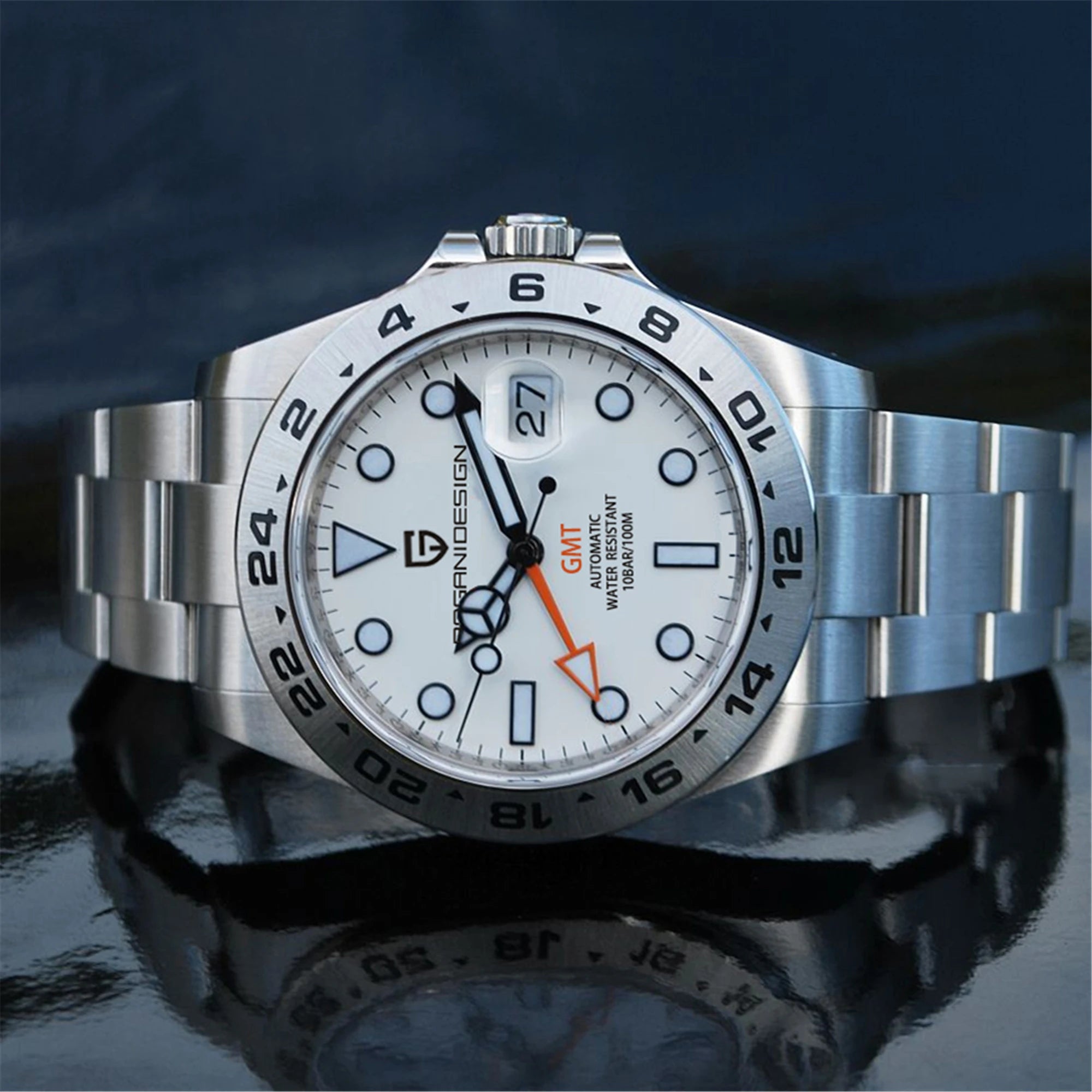 Relógio Automático SM Navy White - Santoro Milano  2